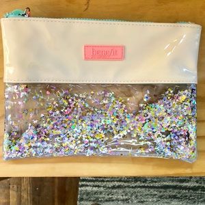 Benefit confetti makeup pouch